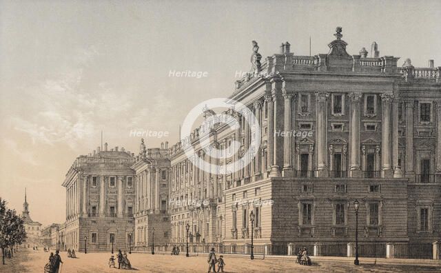 Royal Palace, also called East Palace, started by Philip V in 1738 and finished in 1755, the offi…
