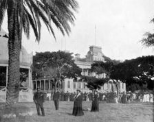 Royal Palace, Honolulu, Sandwich Islands late 19th century. Artist: John L Stoddard