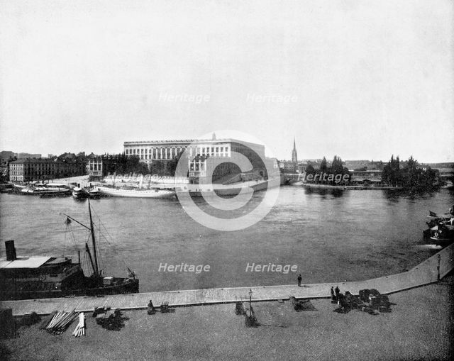 Royal Palace, Stockholm, Sweden, 1893.Artist: John L Stoddard