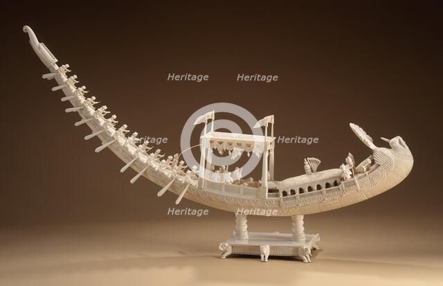 Royal Peacock Barge, Late 19th century. Creator: Unknown.