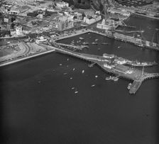 Royal Pier, Southampton, Hampshire, 1957. Artist: Aeropictorial Ltd