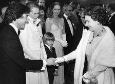 Royal premiere of the film Kramer vs Kramer Leicester Square, London, 1980. Creator: Unknown