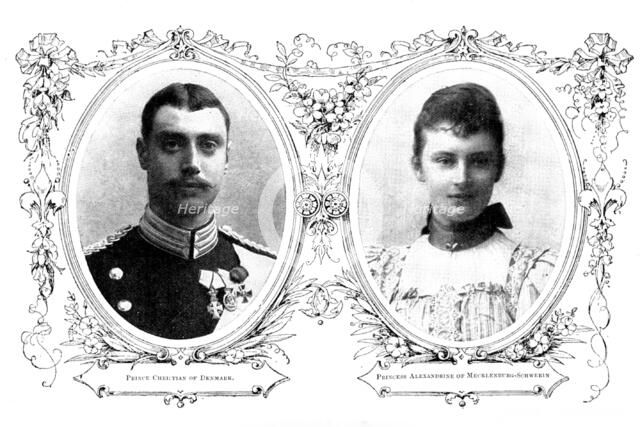 Royal Wedding at Cannes, 1898. Creators: Carl Sonne, Fritz Henschkel.