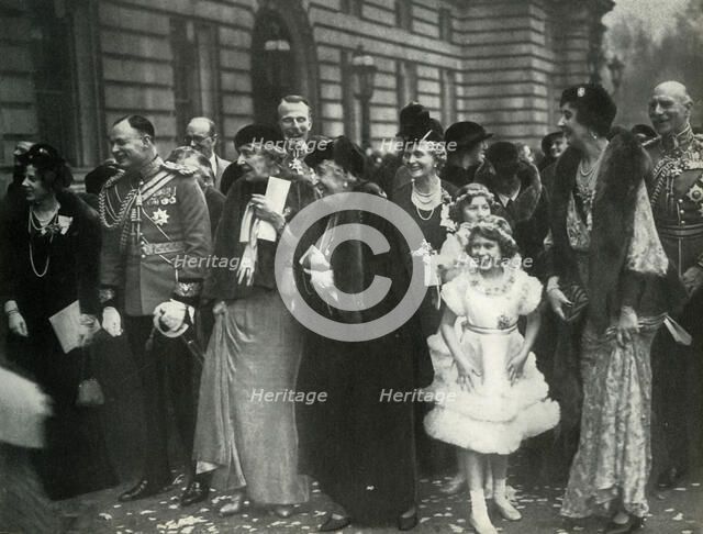 Royal wedding, London, 6 November 1935, (1947).  Creator: Unknown.