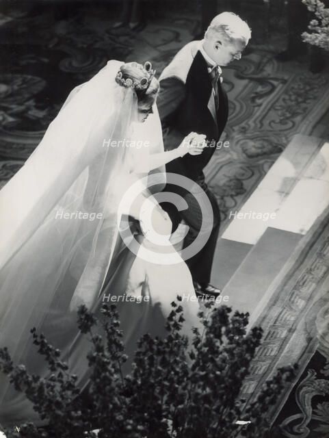 Royal wedding, Stockholm, Sweden, 25 May 1961. Artist: Unknown
