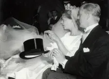 Royal wedding, Stockholm, Sweden, 25 May 1961. Creator: Unknown