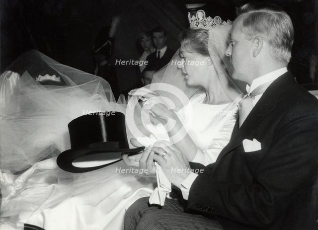 Royal wedding, Stockholm, Sweden, 25 May 1961.  Creator: Unknown.