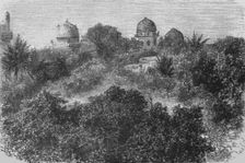 Royal Tombs at Golconda; Notes on the Ancient Temples of India 1875. Creator: Unknown