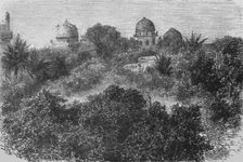 Royal Tombs at Golconda; Notes on the Ancient Temples of India 1875. Creator: Unknown