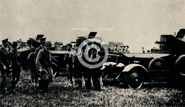 'Royal Tank Regiment in Germany', 1918, (1945). Creator: Unknown.