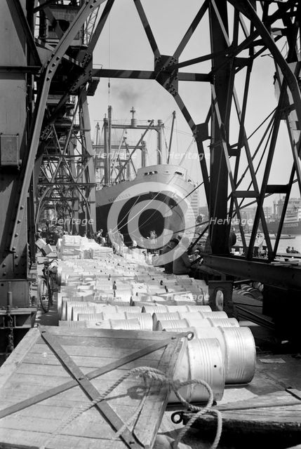 Royal Victoria Dock, Canning Town, London, c1945-c1965. Artist: SW Rawlings