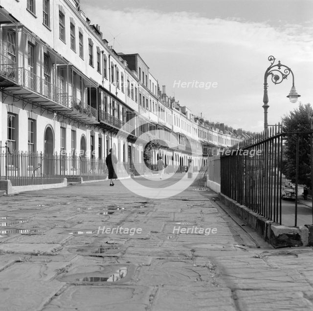 Royal York Crescent, Clifton, Bristol, 1945. Artist: Eric de Maré