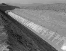 Roza Irrigation Canal, Yakima County, Washington, 1939. Creator: Dorothea Lange