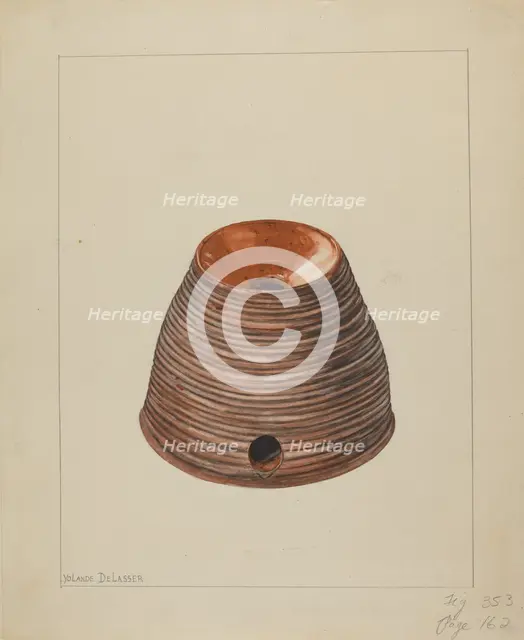 Roach Trap, c. 1936. Creator: Yolande Delasser.