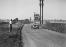 Road testing Raymond Mays Vauxhall-Villiers, c1930s. Artist: Bill Brunell
