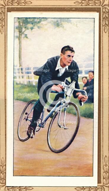 'Road Time Trial Position', 1939. Artist: Unknown.