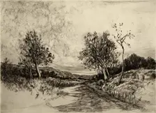 Road To The Ranch, 1900-1924. Creator: Wilson Eugene Silsby