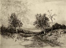 Road To The Ranch, 1900-1924. Creator: Wilson Eugene Silsby