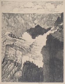 Road to the White City, No.I, 1912. Creator: Joseph Pennell