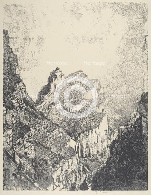 Road to the White City, No.II, 1912. Creator: Joseph Pennell.