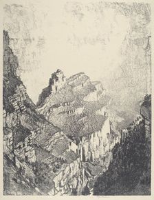 Road to the White City, No.II, 1912. Creator: Joseph Pennell