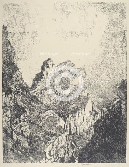 Road to the White City, No.II, 1912. Creator: Joseph Pennell.