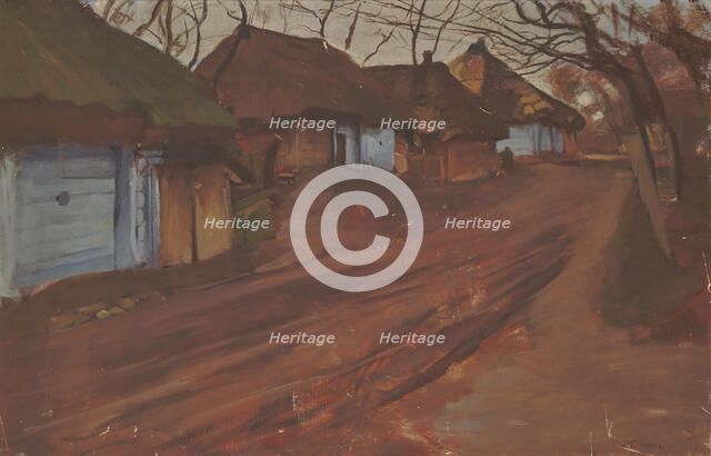 Road to the Village, 1911. Creator: Wlodzimierz Tetmajer.