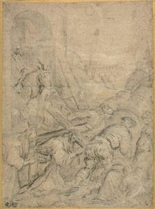 Road to Cavalry, c.1585. Creator: Leandro Bassano
