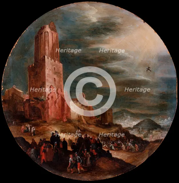 Road to Golgotha, c1600. Creator: Jan Brueghel the Elder.