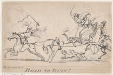 Road to Ruin!, April 1, 1803., April 1, 1803. Creator: Unknown