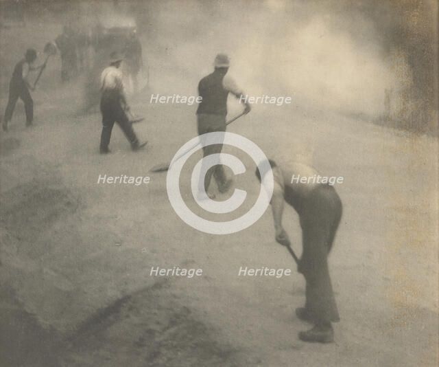 [Road workers],c1928. Creator: Arnold Morell Macdonald.