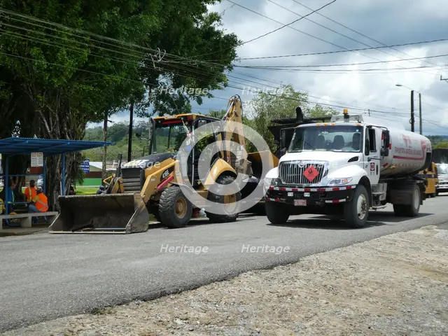 Road works in Costa Rica 2018. Creator: Unknown.