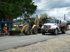 Road works in Costa Rica 2018. Creator: Unknown