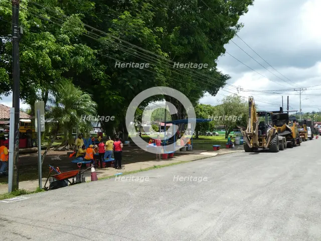 Road works in Costa Rica 2018. Creator: Unknown.