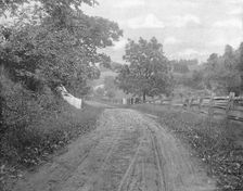 Road Alongside the Brandywine, Pennsylvania, USA, c1900. Creator: Unknown