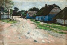 Road at Bronowice, between 1894-1895. Creator: Aleksander Gierymski