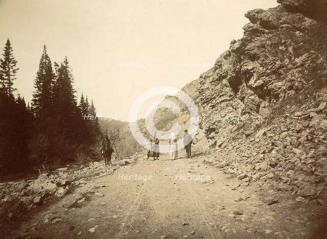 Road From Beloretsk to Kliuchi, 1909. Creator: Nikolai Georgievich Katanaev.