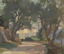 Road from the South of France, 1925. Creator: Vilho Sjöström