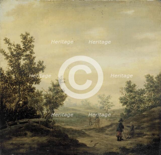 Road in the Dunes, c.1629-c.1684. Creator: Claes van Beresteyn.
