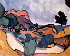 Road in the Mountains 1907. Creator: Andre Derain