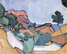 Road in the Mountains, 1907. Creator: Andre Derain
