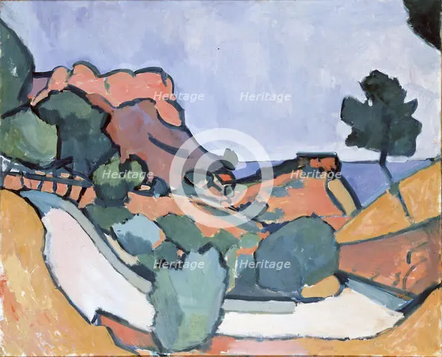 Road in the Mountains, 1907.  Creator: Andre Derain.