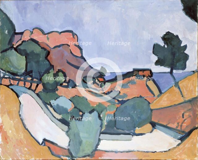Road in the Mountains, 1907.  Creator: Andre Derain.