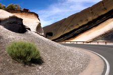 Road in the Parque Nacional del Teide, Tenerife, Canary Islands, 2007