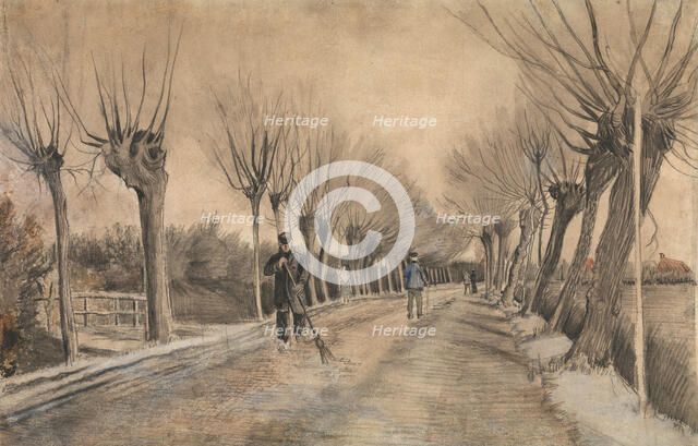 Road in Etten, 1881. Creator: Vincent van Gogh.