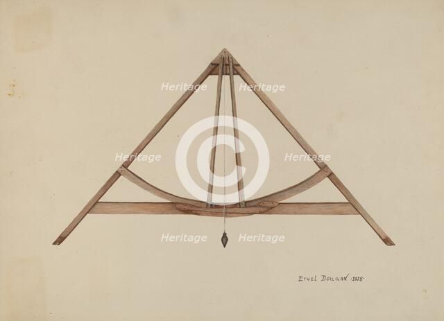 Road Level, 1938. Creator: Ethel Dougan.