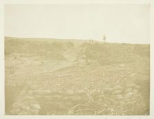 Road Opened Through Trenches, 1855. Creator: James Robertson