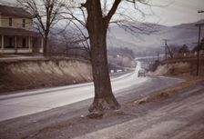 Road out of Romney, West Va., 1942 or 1943. Creator: John Vachon