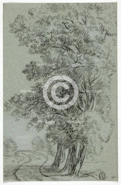 Road Past Trees, n.d. Creator: Pieter Gaal.