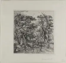 Road Scene, Heathersett, 1812. Creator: John Crome